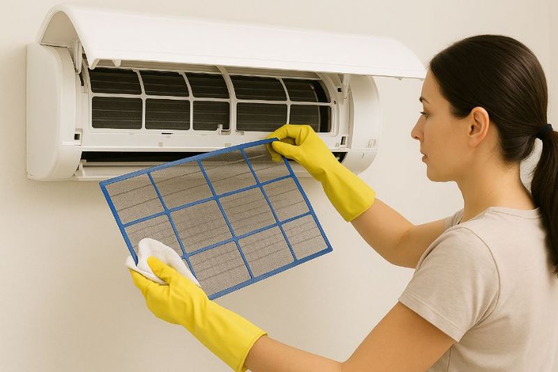 冷氣越吹越耗電？清洗過濾網與面板就能改善